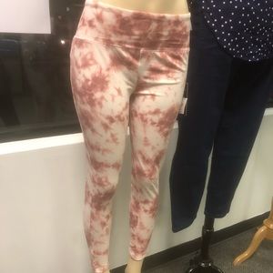 Splash Bottom Water Paint Leggings- Bodycon Fit